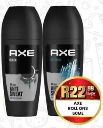 Take 'n Pay Axe roll ons offer