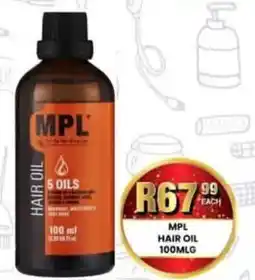 Take 'n Pay MPL Hair Oil offer