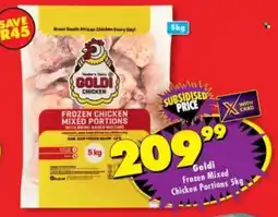 Shoprite Goldi Frozen Mixed Chicken Portions offer