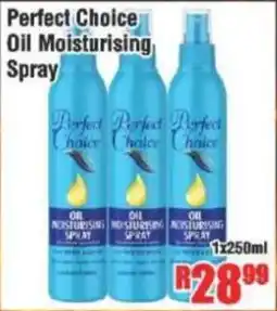 Devland Cash And Carry Perfect Choice Oil Moisturising Spray offer