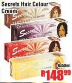Devland Cash And Carry Secrets Hair Colour Cream offer