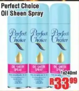 Devland Cash And Carry Perfect Choice Oil Sheen Spray offer