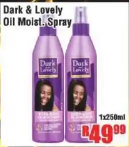 Devland Cash And Carry Dark & Lovely Oil Moist. Spray offer