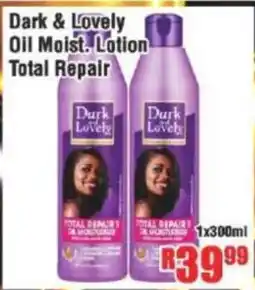 Devland Cash And Carry Dark & Lovely Oil Moist. Lotion Total Repair offer