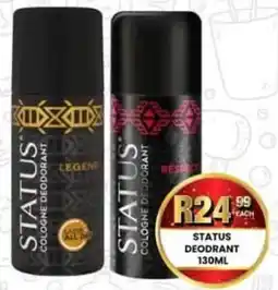 Take 'n Pay Status Deodorant offer