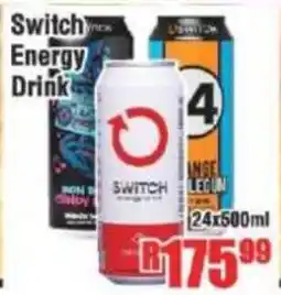 Devland Cash And Carry Switch Energy Drink offer
