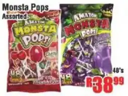 Devland Cash And Carry Monsta Pops Assorted offer