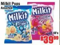 Devland Cash And Carry Milkit Pops Assorted offer