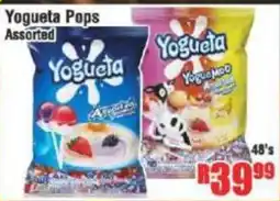 Devland Cash And Carry Yogueta Pops Assorted offer