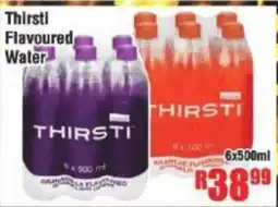 Devland Cash And Carry Thirsti Flavoured Water offer