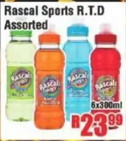 Devland Cash And Carry Rascal Sports R.T.D Assorted offer
