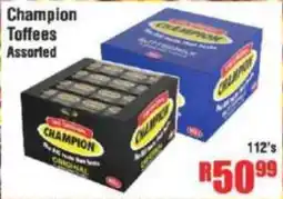 Devland Cash And Carry Champion Toffees Assorted offer