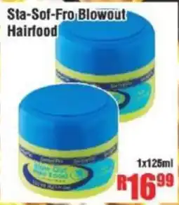 Devland Cash And Carry Sta-Sof-Fro Blowout Hairfood offer