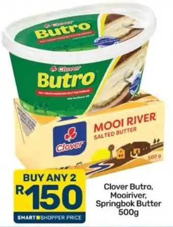 Clover Butro, Mooiriver, Springbok Butter