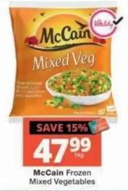Checkers McCain Frozen Mixed Vegetables offer