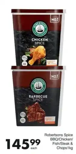 Save Hyper Robertsons Spice BBQ/Chicken/Fish/Steak & Chops offer