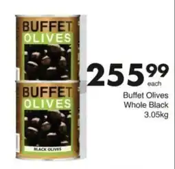 Save Hyper Buffet Olives Whole Black offer