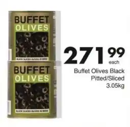 Save Hyper Buffet Olives Black Pitted/Sliced offer