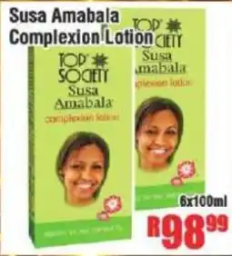 Devland Cash And Carry TOP SOCIETY Susa Amabala complexion lotion offer
