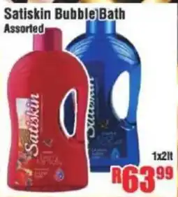 Devland Cash And Carry Satisfskin Bubble Bath Assorted offer