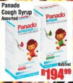 Devland Cash And Carry Panado Cough Syrup Assorted offer
