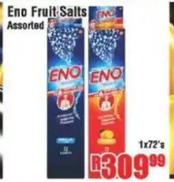 Devland Cash And Carry Eno Fruit Salts Assorted offer