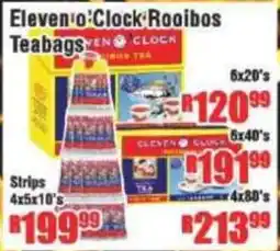 Devland Cash And Carry Eleven o'Clock Rooibos Teabags offer