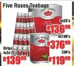 Devland Cash And Carry Five Roses Teabags offer