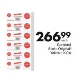 Save Hyper Canderel Sticks Original/ Yellow 1000's offer