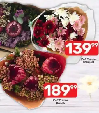 Pick n Pay PnP Tempo Bouquet offer