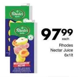 Save Hyper Rhodes Nectar Juice offer