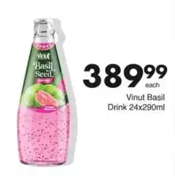 Save Hyper Vinut Basil Seed Drink offer