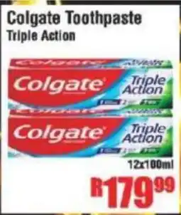 Devland Cash And Carry Colgate Toothpaste Triple Action offer