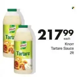 Save Hyper Knorr Tartare Sauce offer