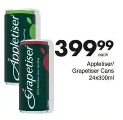 Save Hyper Appletiser/ Grapetiser Cans offer
