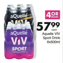 Save Hyper aQuelle VIV Sport Drink offer