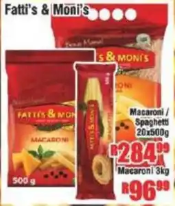 Devland Cash And Carry Fatti's & Moni's Macaroni offer