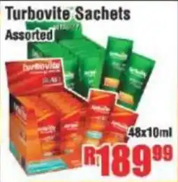 Devland Cash And Carry Turbovite Sachets Assorted offer