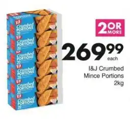 Save Hyper I&J Crumbed Mince Portions offer