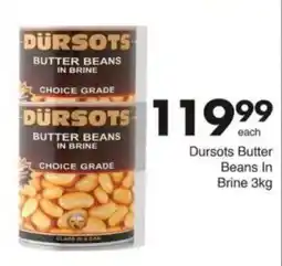Save Hyper Dürsots Butter Beans In Brine offer
