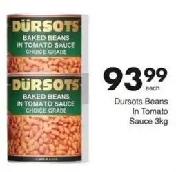Save Hyper Dürsots Baked Beans In Tomato Sauce offer