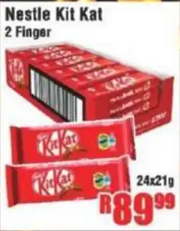 Devland Cash And Carry Nestle Kit Kat 2 Finger offer