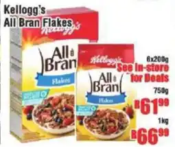 Devland Cash And Carry Kellogg's All Bran Flakes offer