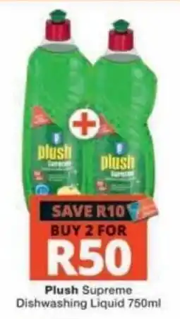 Checkers Plush Supreme Dishwashing Liquid offer