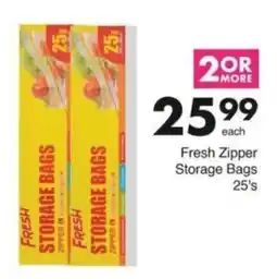 Save Hyper Fresh Zipper Storage Bags offer