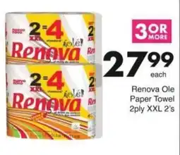 Save Hyper Renova Ole Paper Towel offer