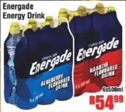 Devland Cash And Carry Energade Blueberry Flavoured Drink offer