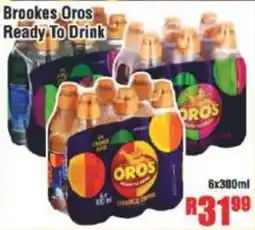 Devland Cash And Carry Brookes Oros Ready To Drink offer
