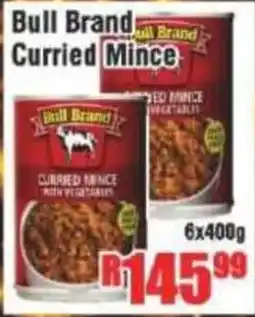 Devland Cash And Carry Bull Brand Curried Mince offer