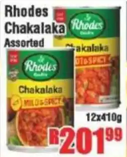 Devland Cash And Carry Rhodes Chakalaka Assorted offer